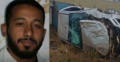 Imagem da notícia Motorista arremessado em capotamento na MS-324 em Água Clara não resiste e morre